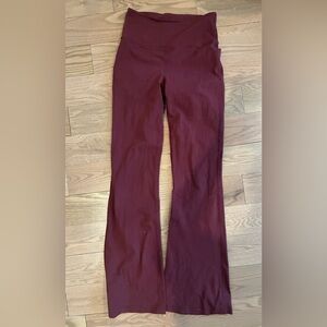 Lululemon high waisted leggings boot-cut/flare